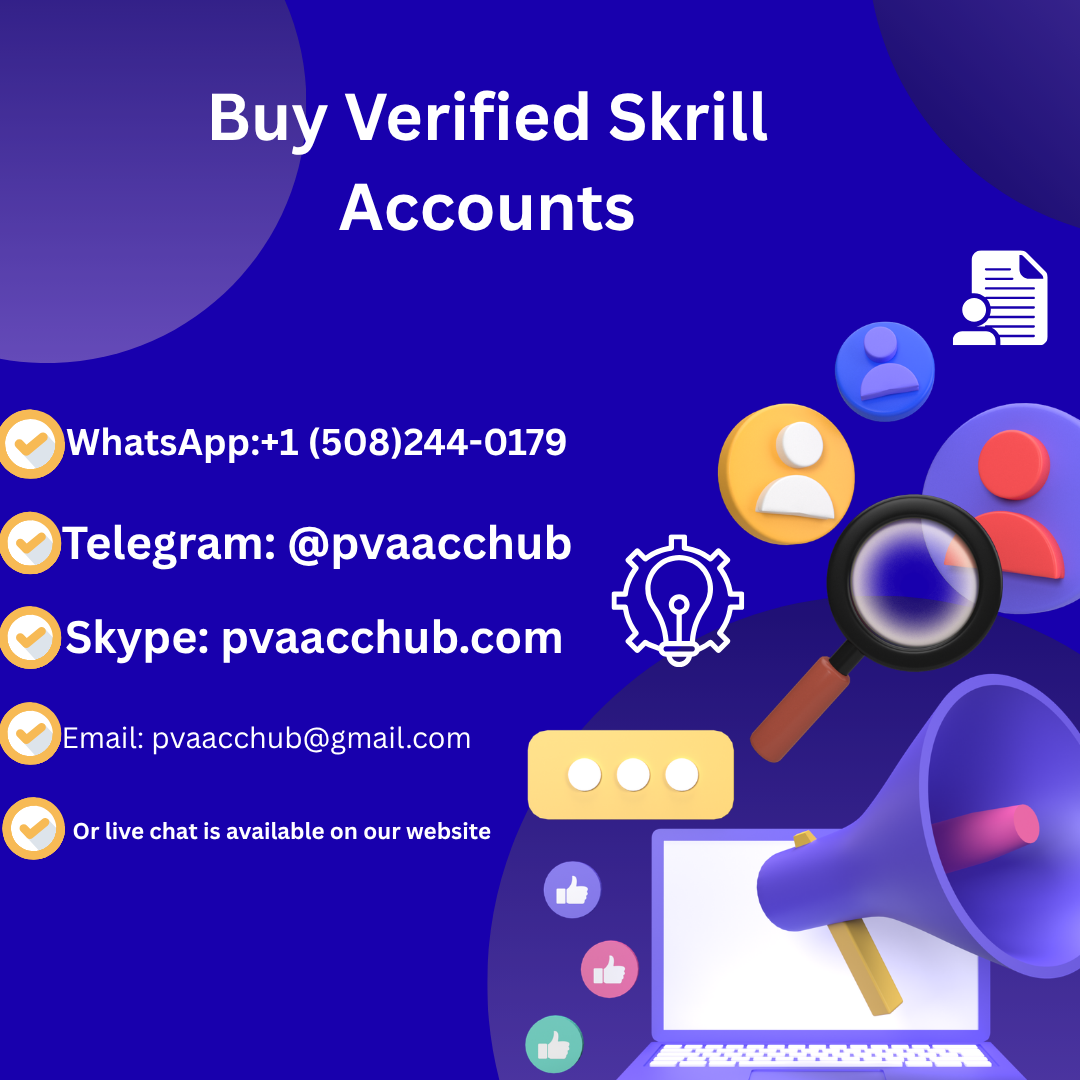 Buy Verified Skrill Accounts 100% Secured, Safe, Verified